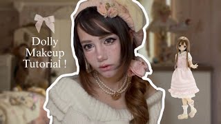 Dolly Makeup Tutorial ꪆ𝜚