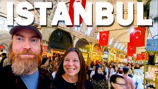 ISTANBUL 🇹🇷 2024 | American Couple’s FIRST TIME - so much delicious food!