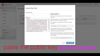 openstack ssh keys configuration
