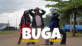 Buga - Kizz Daniel Ft  Tekno Official Dance Video  Tileh Pacbro  Buga Dance