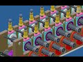 Straightening machine animation