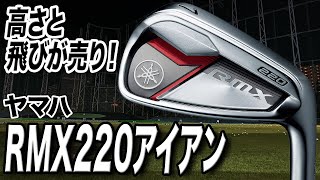 ゴルファーのお助けアイアン！ヤマハ「RMX 220 アイアン」