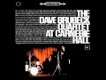 the dave brubeck quartet blue rondo a la turk at carnegie hall 1963