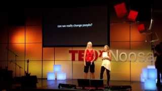 Acceptance as the key to changing others: Alanda Thompson and Samantha Clarke at TEDxNoosa