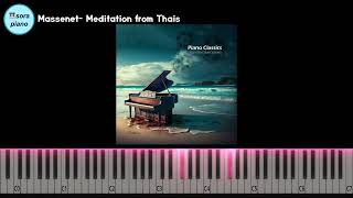 J.Massenet(마스네)- Meditaion from Thais(타이스의 명상곡) Piano Cover/악보