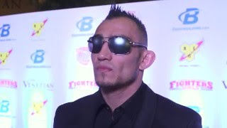 MMA AWARDS 2016 Exclusive with Tony Ferguson - "Conor moves out, he's scared of me."