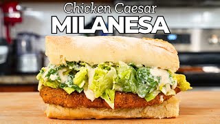 Chicken Caesar Sandwich: A Twist on Argentine Milanesa