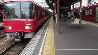 【3500系2次車更新車両並ぶ】3507f(改)急行岐阜行き東岡崎発車3505f普通豊明行き発車待ち