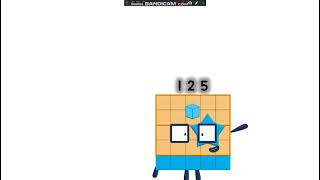 Numberblock 125, the Star Cube