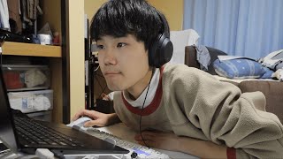 【ASMR】Type sound, writing sound of a man who was chased by a task【SUB】