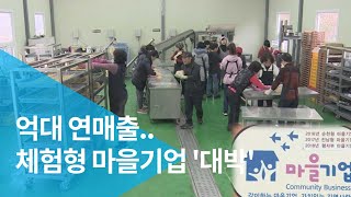 억대 연매출..체험형 마을기업 '대박'