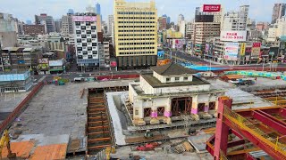 Kaohsiung Station 高雄車站 under construction [episode 10] 🇹🇼 (2021-08) {aerial}