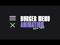 How To Create an Animated Burger Menu with HTML, CSS and JavaScript