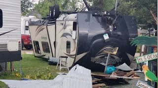 Storms Damage Pine Lake Campground In Gonvick