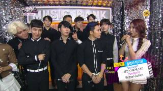 140829【FULL HD】Music Bank - Super Junior Waiting Room