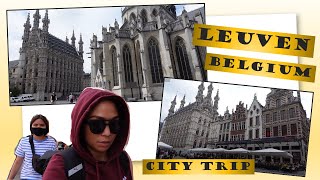 1st CITY TRIP VLOG | GET TO KNOW BELGIUM | VISIT LEUVEN | 15th CENTURY BUILDINGS YOU MUST SEE!!!