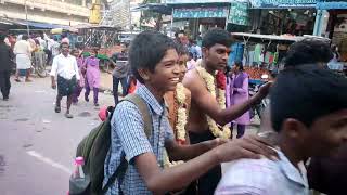 అయ్యప్పస్వామి గ్రామోత్సవం పులివెందుల కడప, Ayyappa Swami , irumudi, pulivendula Kadapa dist ap