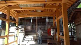 お出掛け猫のにゃあ♡　甲奴　須佐神社参拝