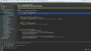 JAVA Tutorials - 27 Types of Java Method Constructor Method part 2