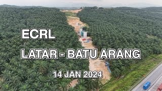 ECRL | LATAR Highway - Batu Arang 14.01.2024 4K Video