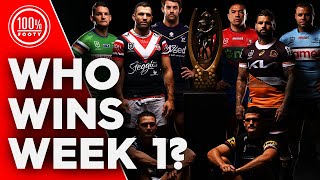 EVERY match from Week 1 of the finals analysed | Wide World of Sports