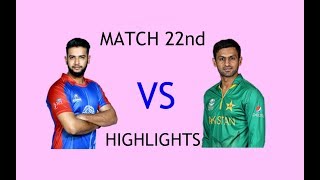 Karachi Kings vs Multan Sultans | 22nd Match Full Highlights | March 10/2018