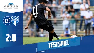 Testspiel Höhepunkte KSC - SGV Freiberg