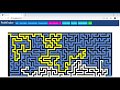 Pathfinding Visualizer: Dijkstra's + A* algorithm - Made with Angular: Typescript + HTML + CSS