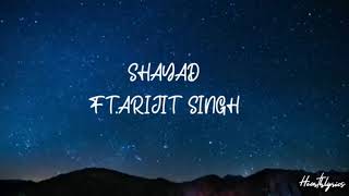 SHAYAD LYRICS-LOVE AAJ KAL/KARTIK/Sara/Arushi/Pritam/ArijitSingh