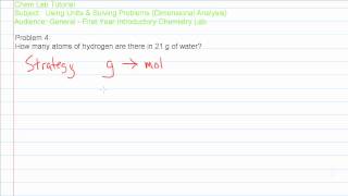 Using Units and Solving Problems With Dimensional Analysis