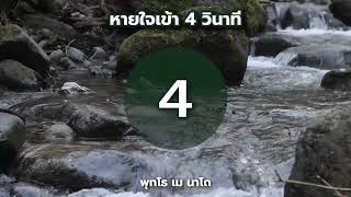 ระลึกพระรัตนตรัยก่อนนอน หรือระหว่างวัน พร้อม Breathing exercises 4 - 7 - 8