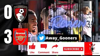 Bournemouth 0 - 3 Arsenal Review : Confident victory at Vitality Stadium