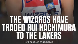 BREAKING: Lakers trade for Rui Hachimura ‼️ Wizards get Kendrick Nunn and picks 🏀➡️📝 #lakers