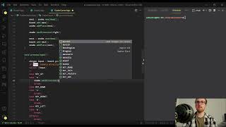 Making Snake in Ncurses - Tutorial 9 - User Input (Controlling the Snake and implementing Pause)