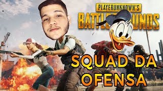 SQUAD DA OFENSA: feat Puto donald, Samira, Cabritoz FAKE | PUBG