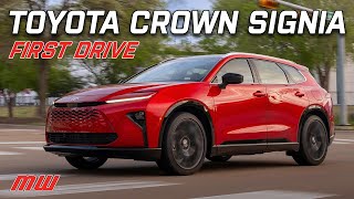 2025 Toyota Crown Signia | MotorWeek First Drive