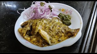 Koliwada Pomfret fish in 2 styles - Tandoori or Fry (पोमफ्रेट कोलीवाड़ा)