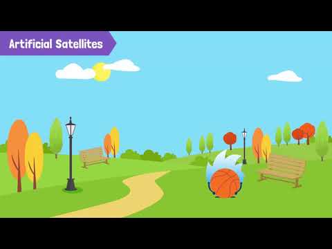 What is satellite gives its types and uses class 11?