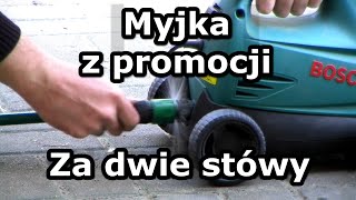 Myjka ciśnieniowa z promocji za 200zł plus osprzęt droższy od myjki