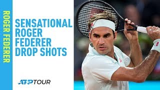 Roger Federer's Insane Drop Shots So Far In 2019