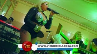 MONICA ERGUETA - Cumbia Mix Ana Bárbara ¡En Vivo! - VIENDO ES LA COSA