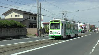 【路面電車動画】豊橋鉄道９０　つりかけの音　３５００形