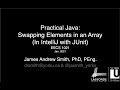 Practical Java: Swapping Elements in an Array (in IntelliJ)