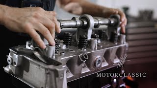 Motor Classic: Mercedes 190SL engine assembly