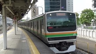 E231系1000番台 湘南新宿ライン 宇都宮線直通 普通 宇都宮行き グリーン車 大崎→宇都宮 2016.06.01