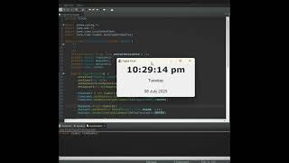 Digital Clock Project in Java | Java GUI Project using Swing and AWT | Mini Project for Beginners