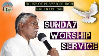 House of prayer church Malikipuram Sunday service