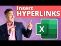 Inserting a Hyperlink in Microsoft Excel
