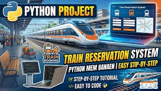 👉 Train Reservation System | Python OOP Project Presentation | Complete Explanation