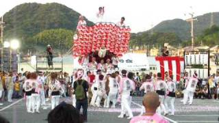 平成22年 太子町山田だんじり祭り 役場パレード 東條 2010/07/24(土)